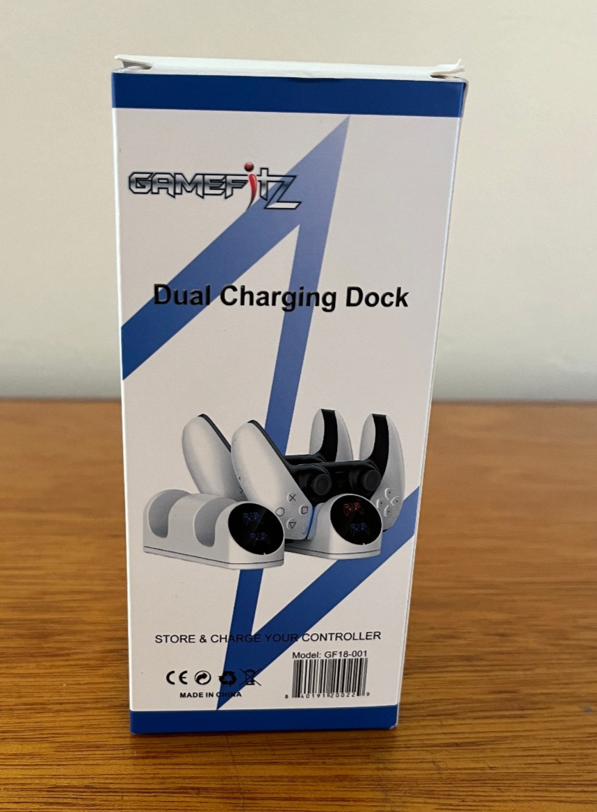 GameFitz (GF18-001) DUAL CHARGING DOCK for PLAYSTATION 5