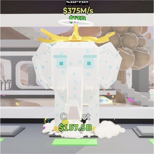 Steal the brainrot Fortnite Heaven Strawberry Elephant