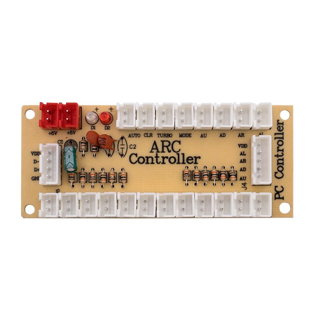 Zero Delay Arcade USB Encoder With USB Cable For Mame Jamma DIY PC Game 3 Sets