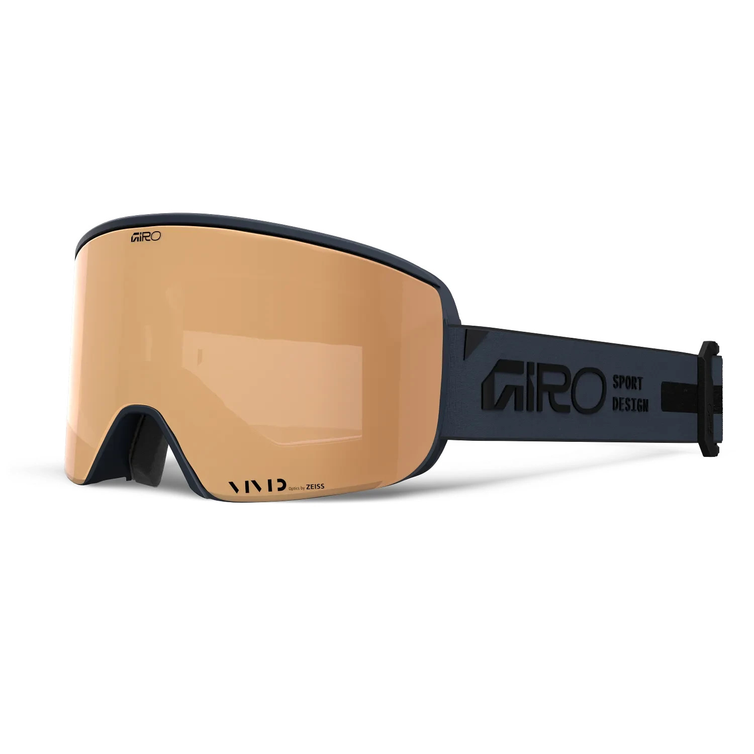 NIB Women Giro Ella Goggle $225 OS blue rails/vivid copper + bonus lens