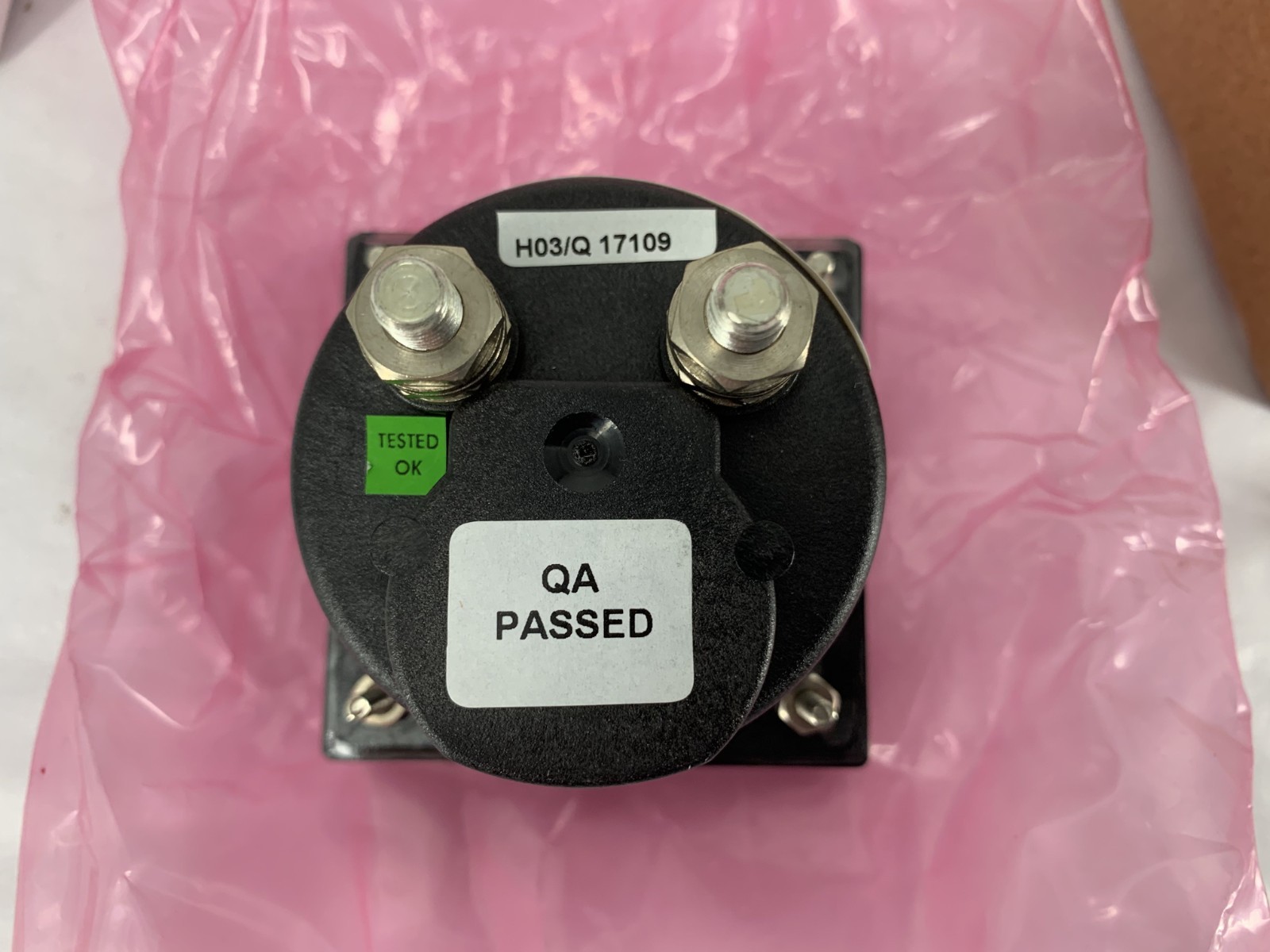 12G385 Industrial Analog Panel Meter AC Current 0-50 Amperes