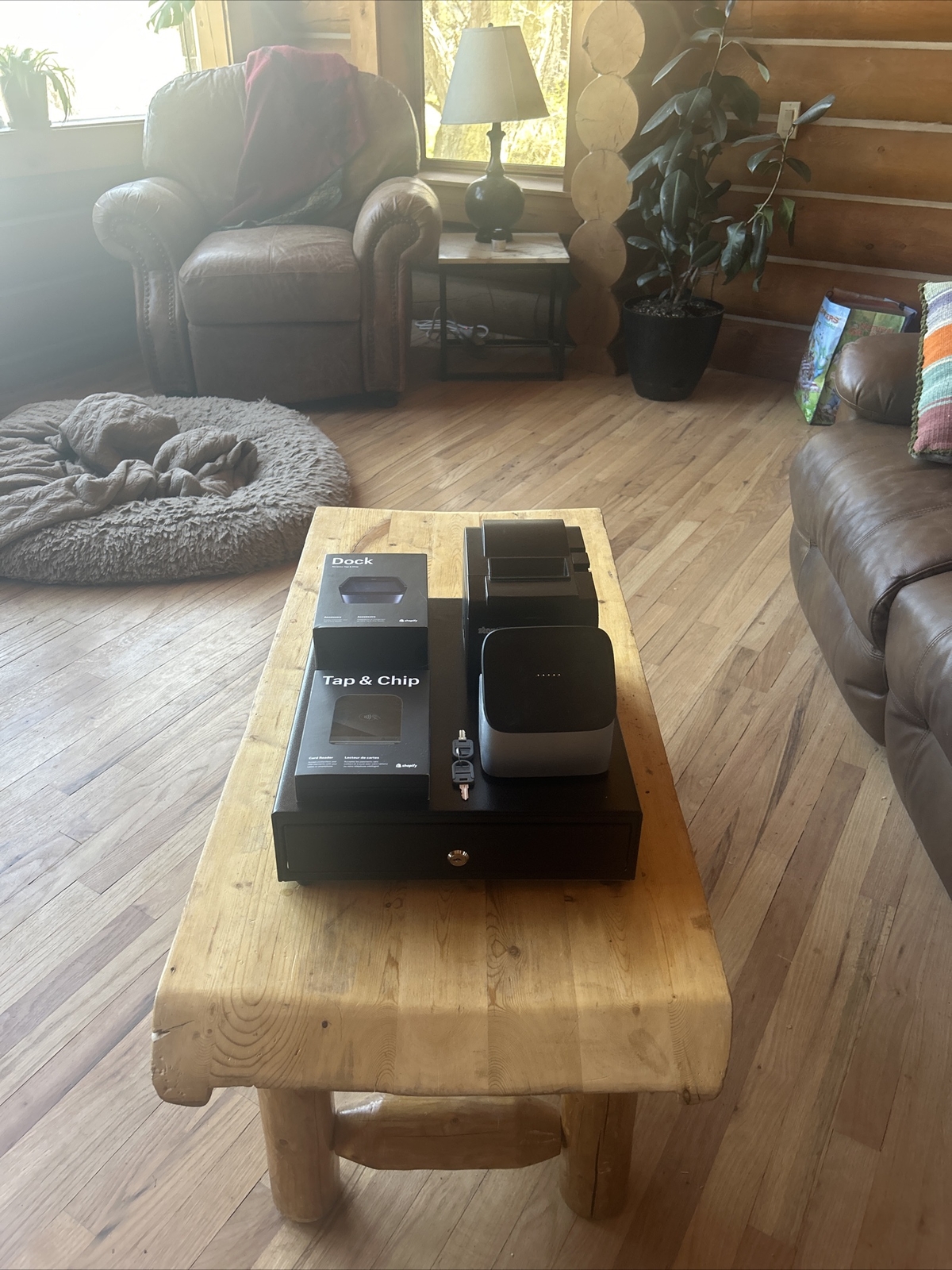COMPLETE SHOPIFY POS SYSTEM- $750 - Mostly Closed Boxes .