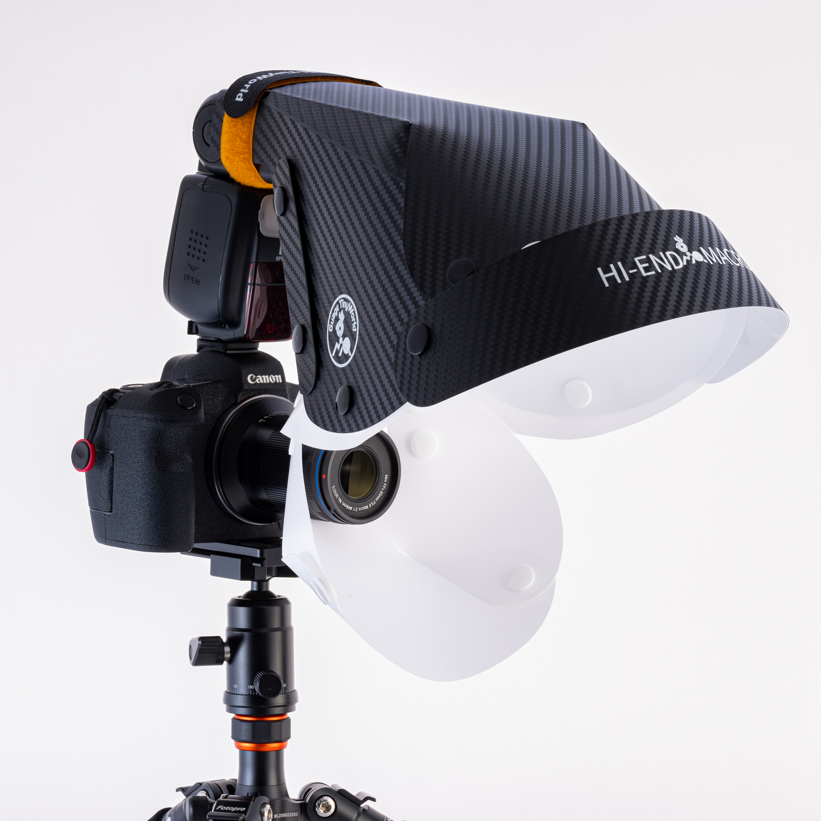 GUAGE Macro Camera Flash light Speedlite Softbox Diffuser Reflector Small III V3