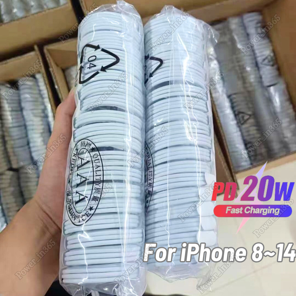 Lot PD 20W Type C USB C Fast Charger Cable Cord For iPhone 14 13 12 11 Pro XR 8