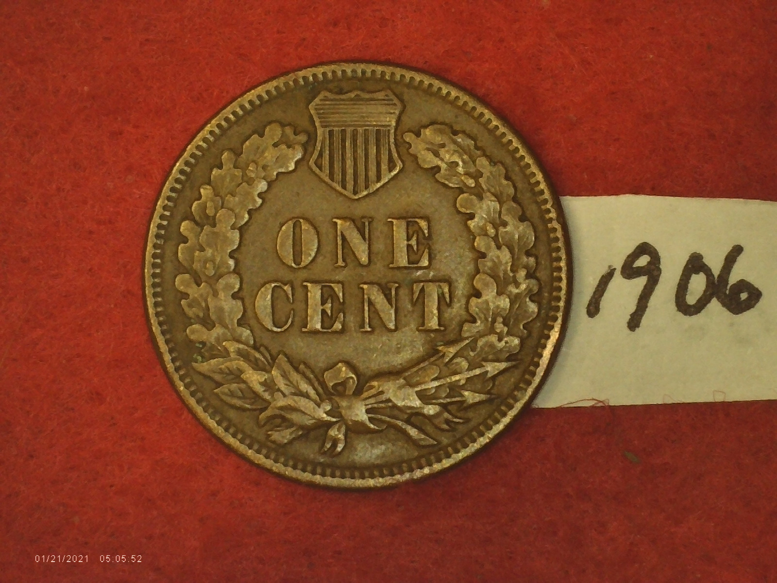 1906 & 1907 Indian Head Cents