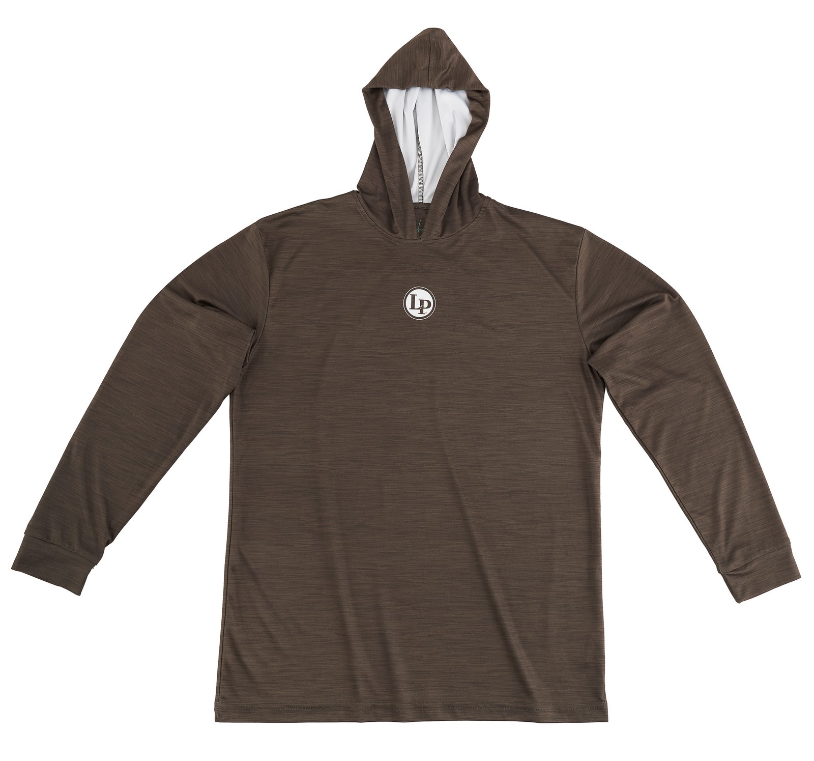 LP We Are Rhythm Hooded Tee, Brown, Small