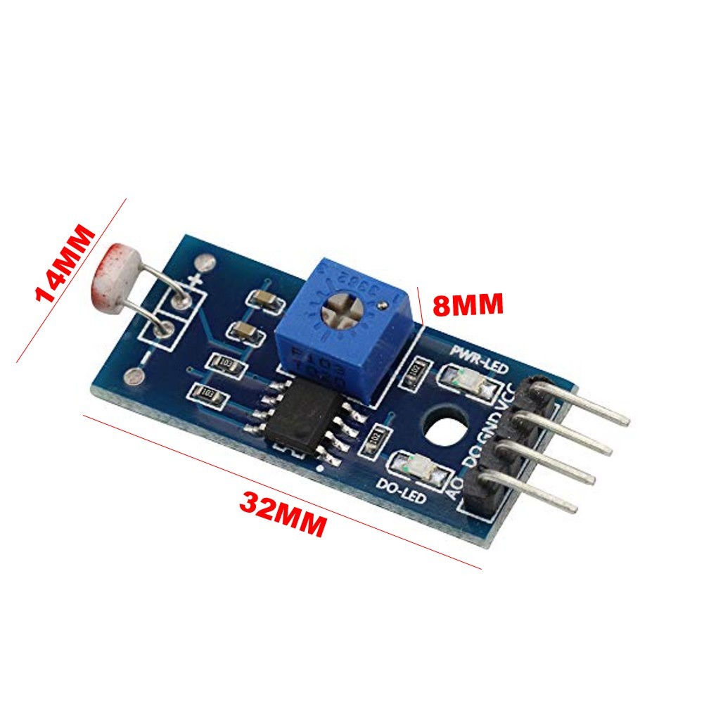 10PCS Light Sensor Digital Output Adjustable Brightness Sensitivity