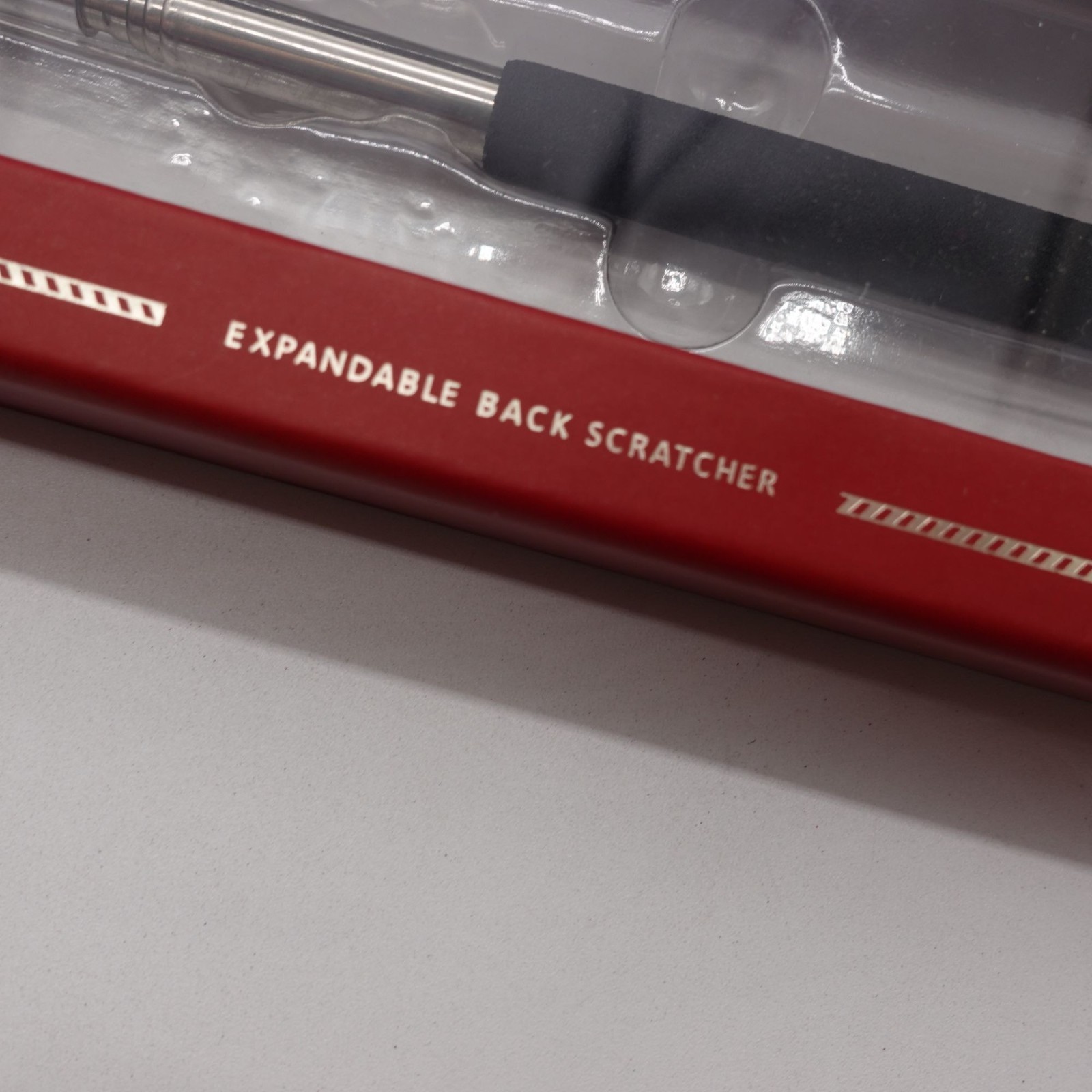 NIP Perry Ellis Portfolio Retractable Backscratcher Black Gift Stocking Stuffer