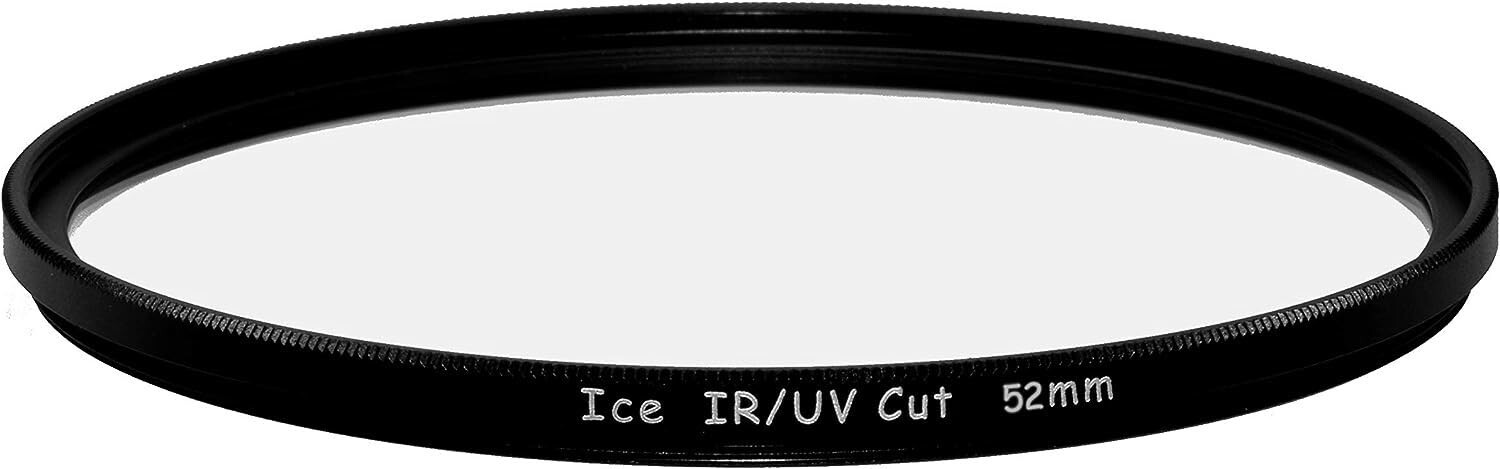 ICE 52mm UV IR Cut Filter Optical Glass Multi-Coated MC 52 Hot Mirror
