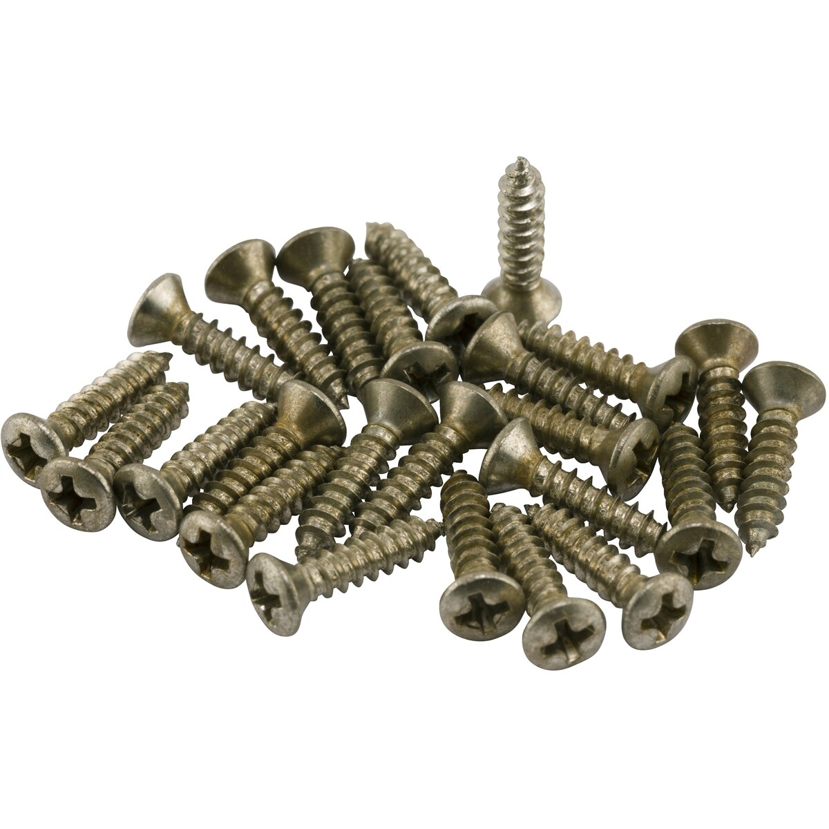 Fender Road Worn Pickguard/Control Plate Screws, Set of 24
