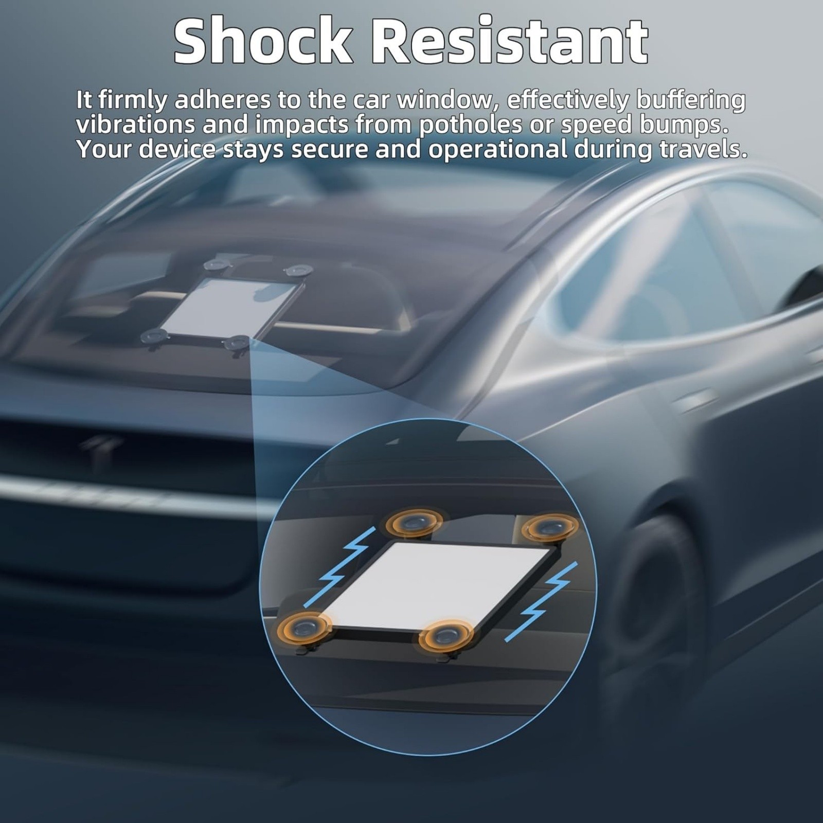 Starlink Mini Car Mount Silicone Suction Case for car windshields