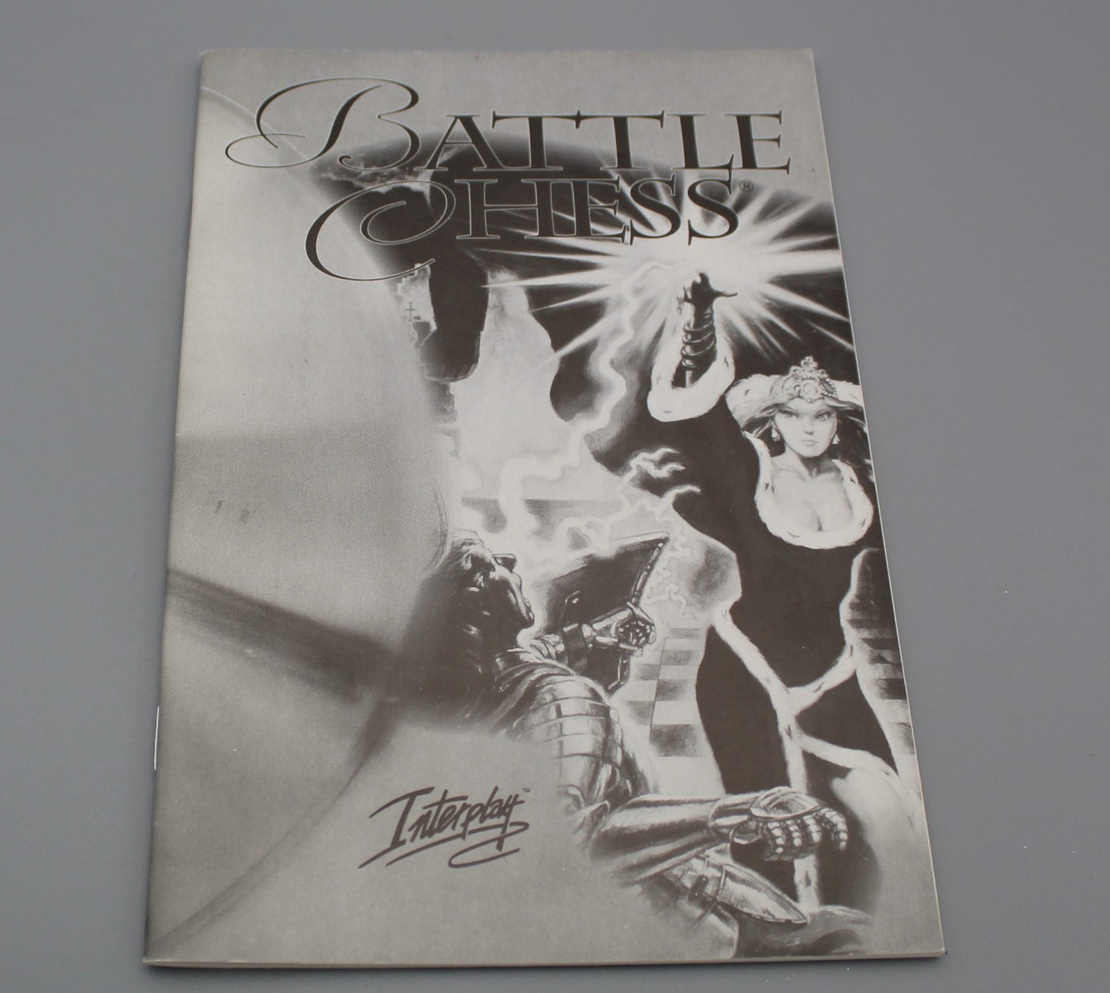 Battle Chess Manual Only – Interplay 1988–1993 – DOS PC Version - Near Mint