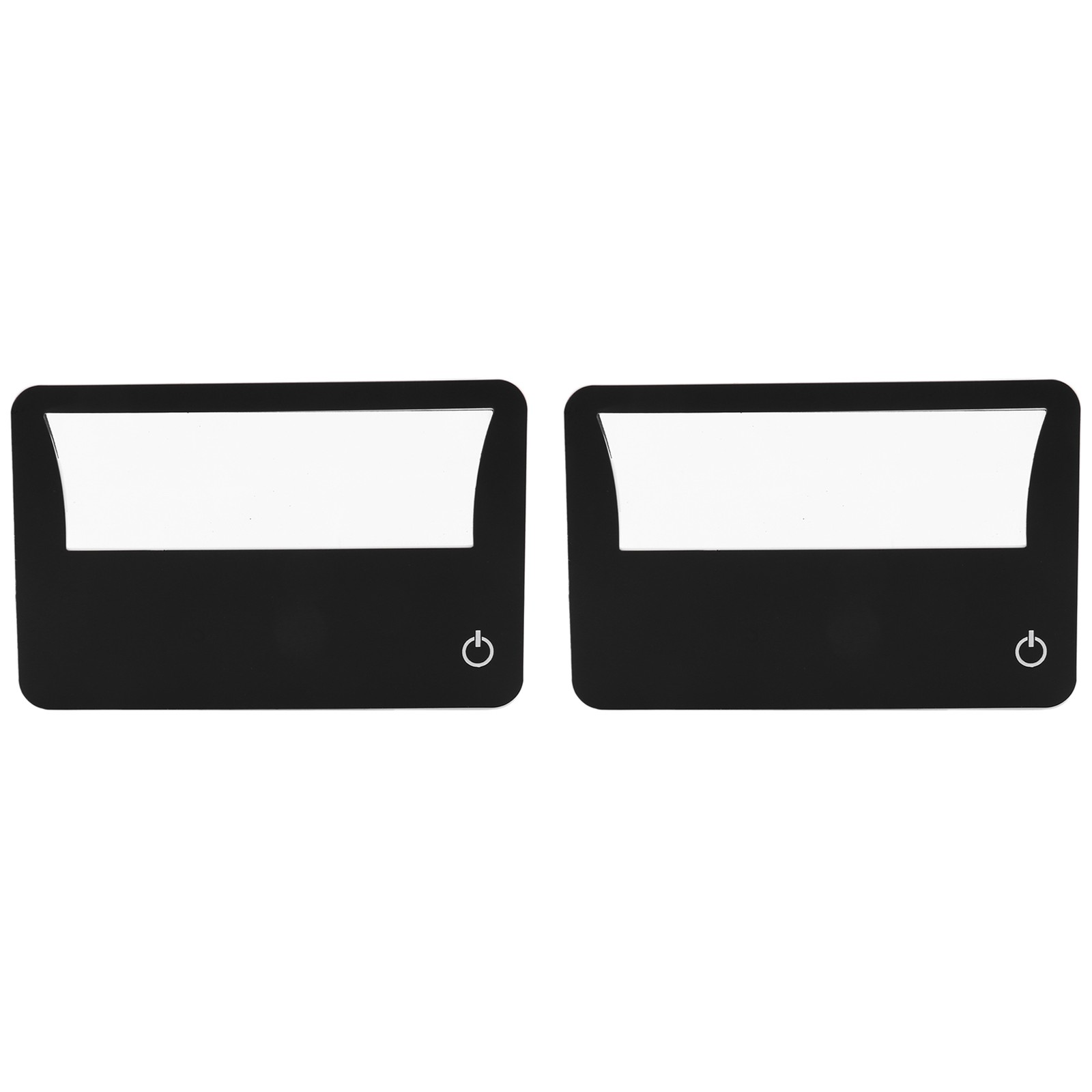 Credit Card Size Lighted 3X Magnifier Bundle Includes 2 Magnifiers, Each9483