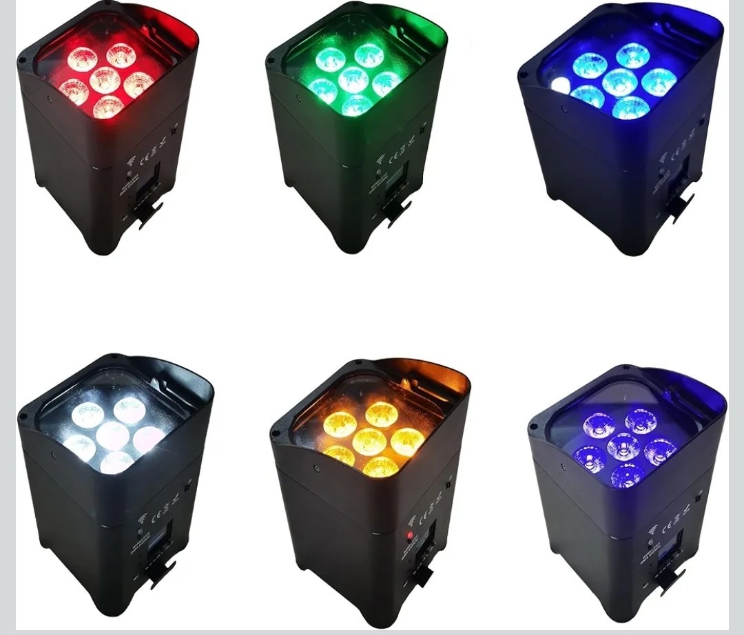 Battery Powered Uplights Rechargeable Stage Lights