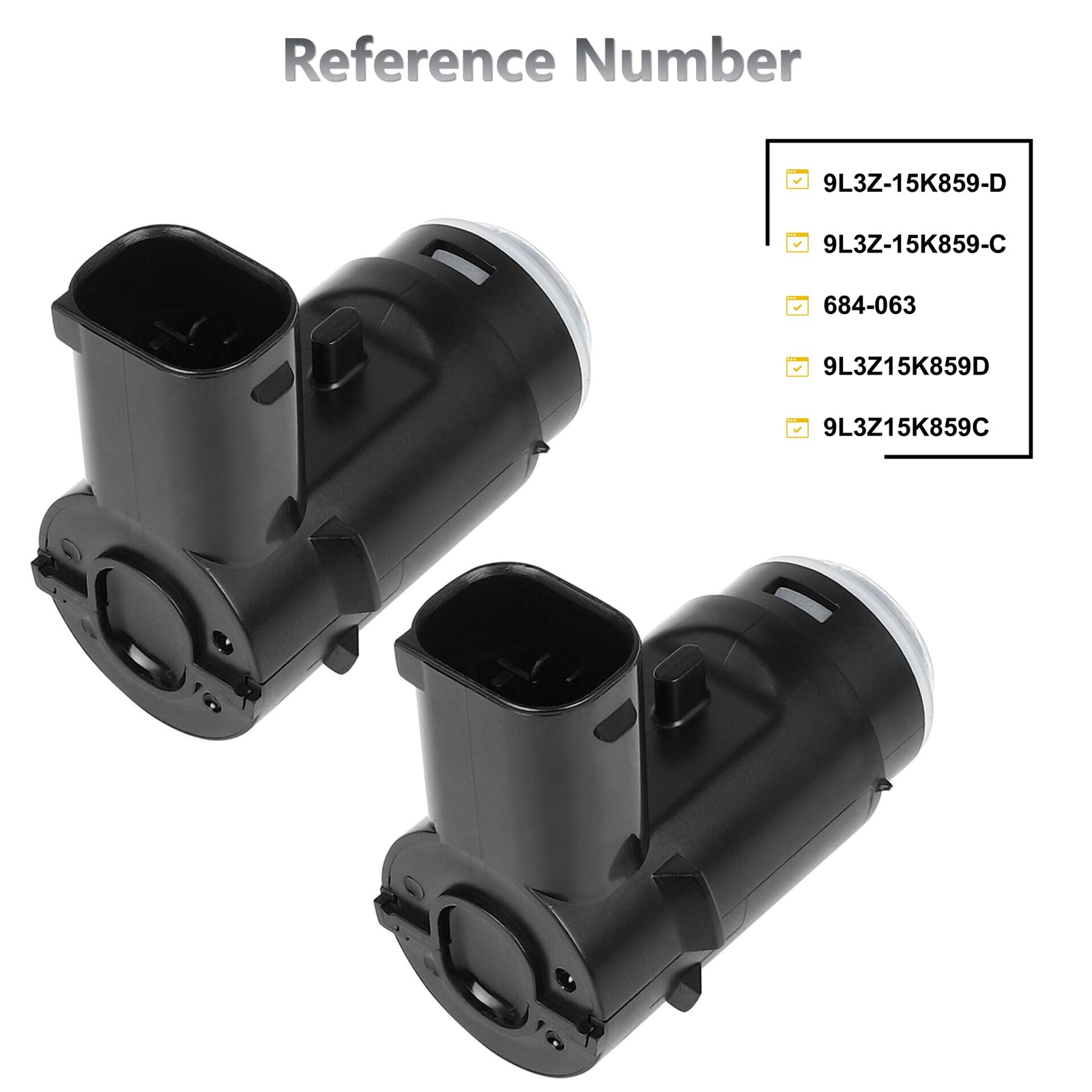 PANNUOSCS Backup Sensor Reverse Bumper Parking Assist Sensors Compatible with...