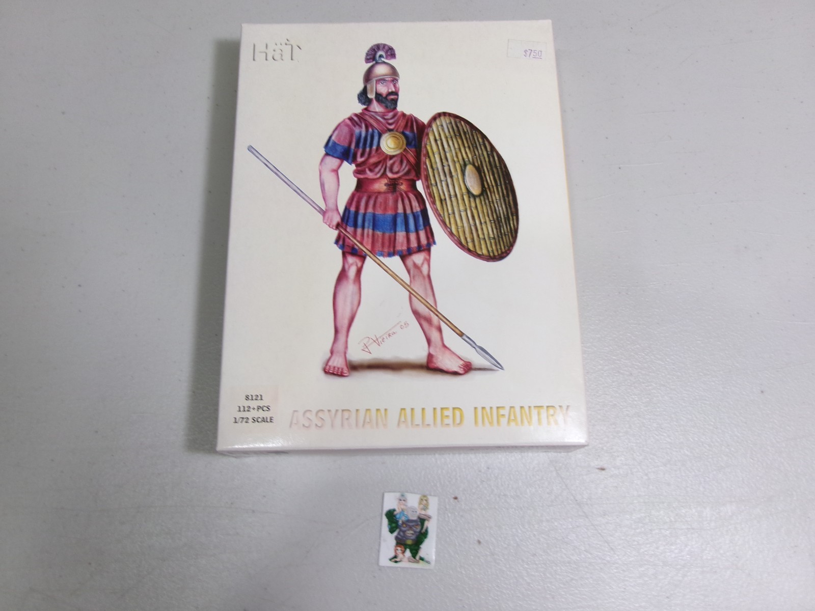 =HäT RANDOM HISTORICAL Assyrian Allied Infantry 1/72 Scale Open but Complete=