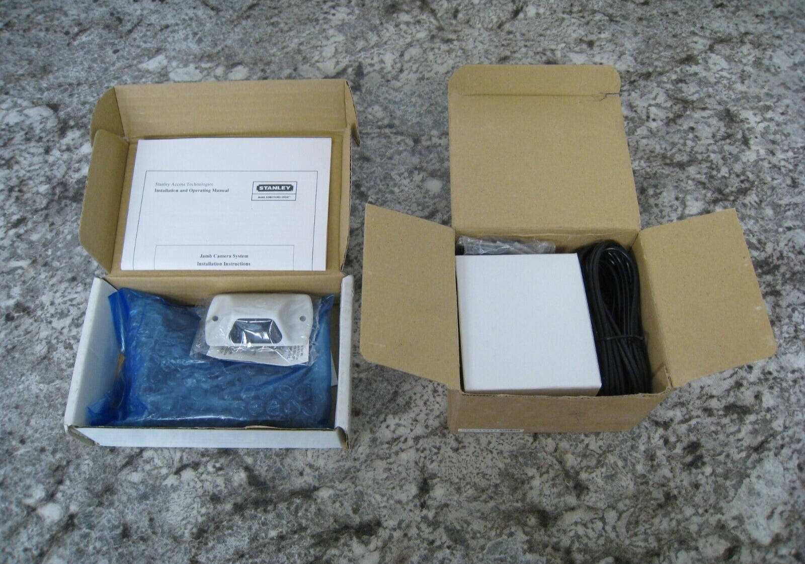New Stanley 713899 713900 Door Jamb Camera / Power Supply Kit Free Shipping