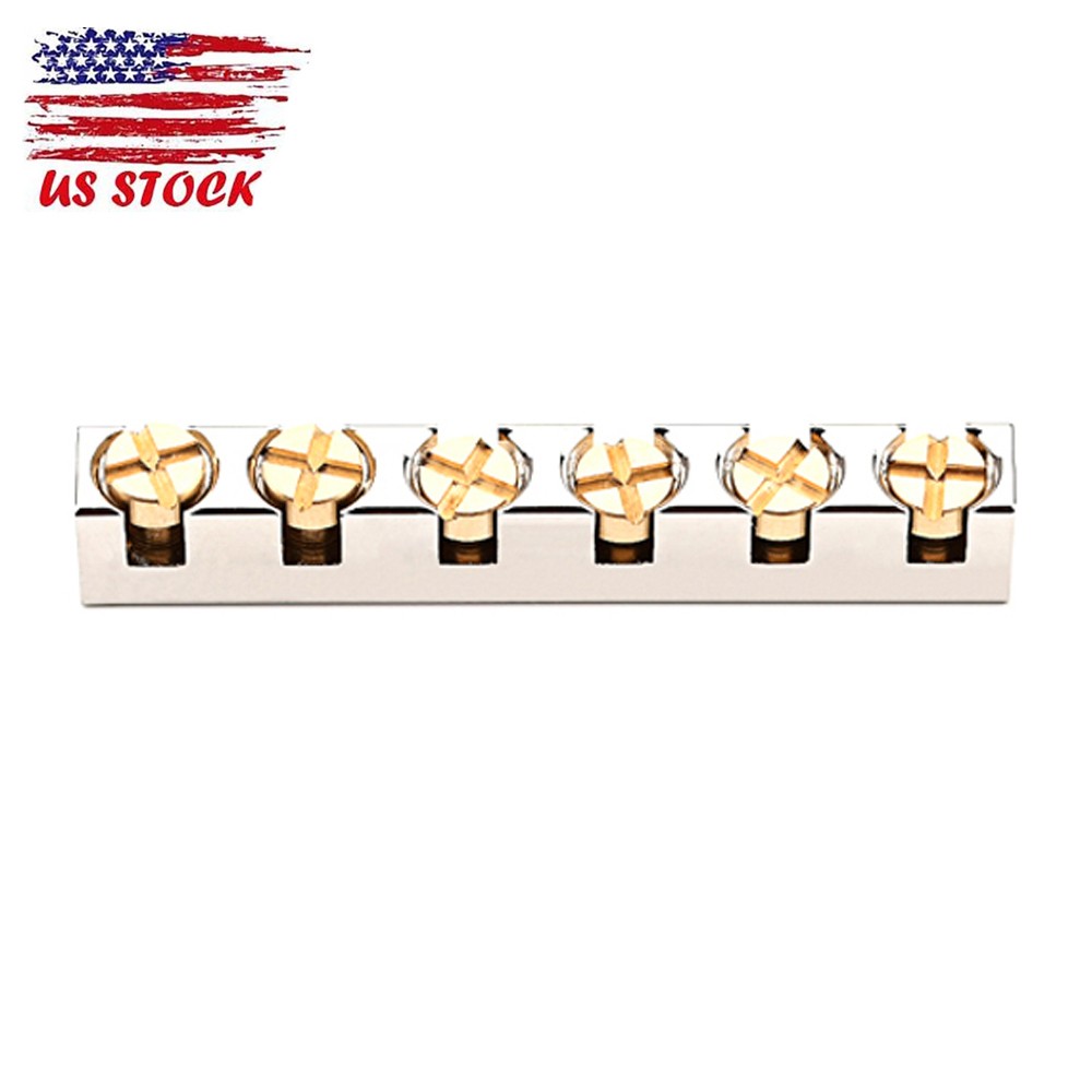 Exquisite 42MM Brass Guitar Nut Height Adjustable Nut Compatible for LP SG TL ST