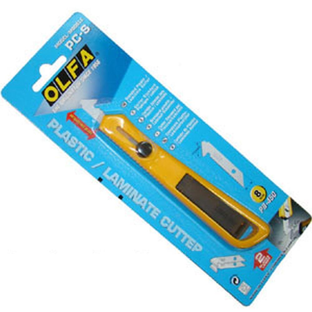 OLFA PC-S 11mm Standard-duty plastic/laminate  Cutter Included Spare Blades