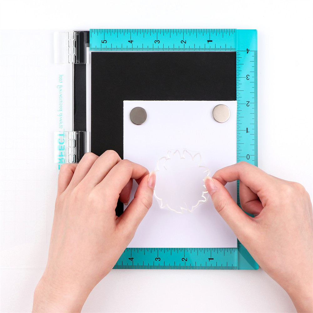 Stamp Positioning Tool Stamping Platform For DIY Scrapbooking Craft Card Making