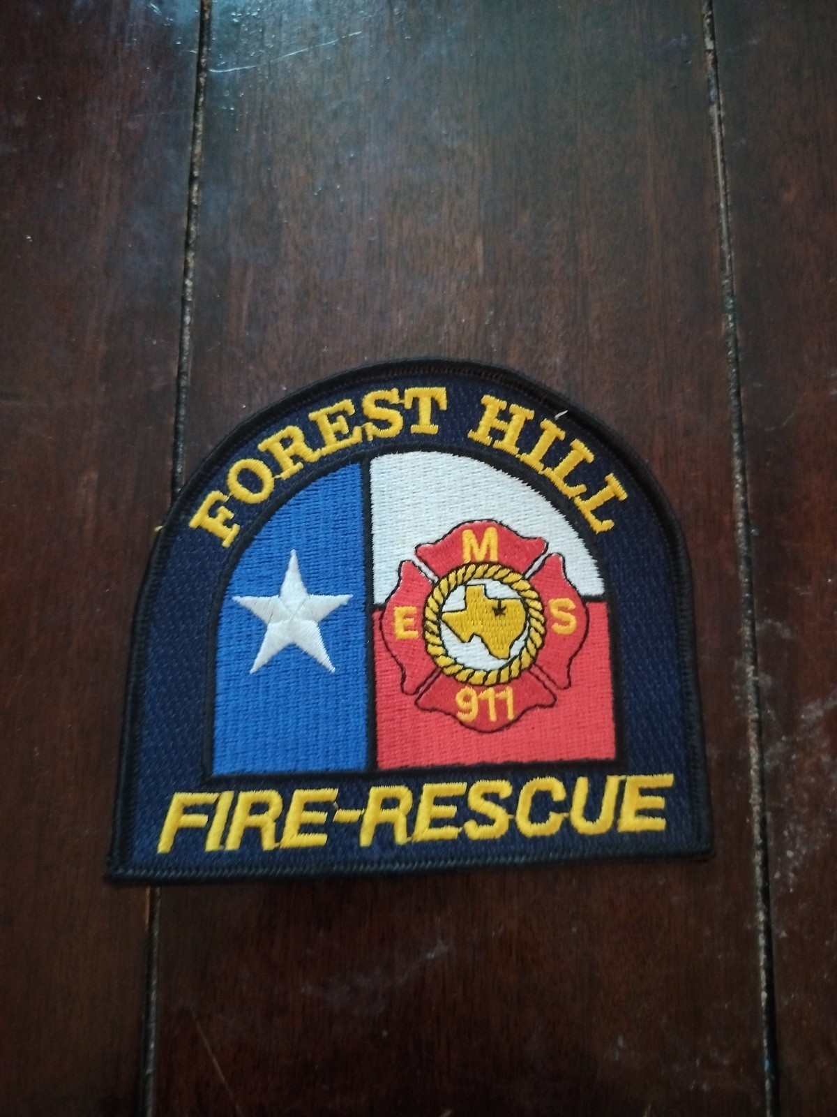Forest Hill (TX) Fire Rescue Collectible Patch New