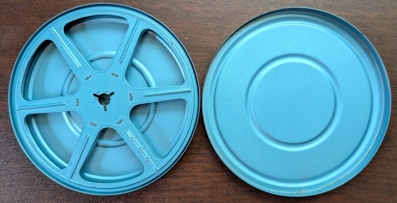 Vintage Sears Roebuck & Co. 5" Home Movie, 8mm Film Reel With Can, Canister
