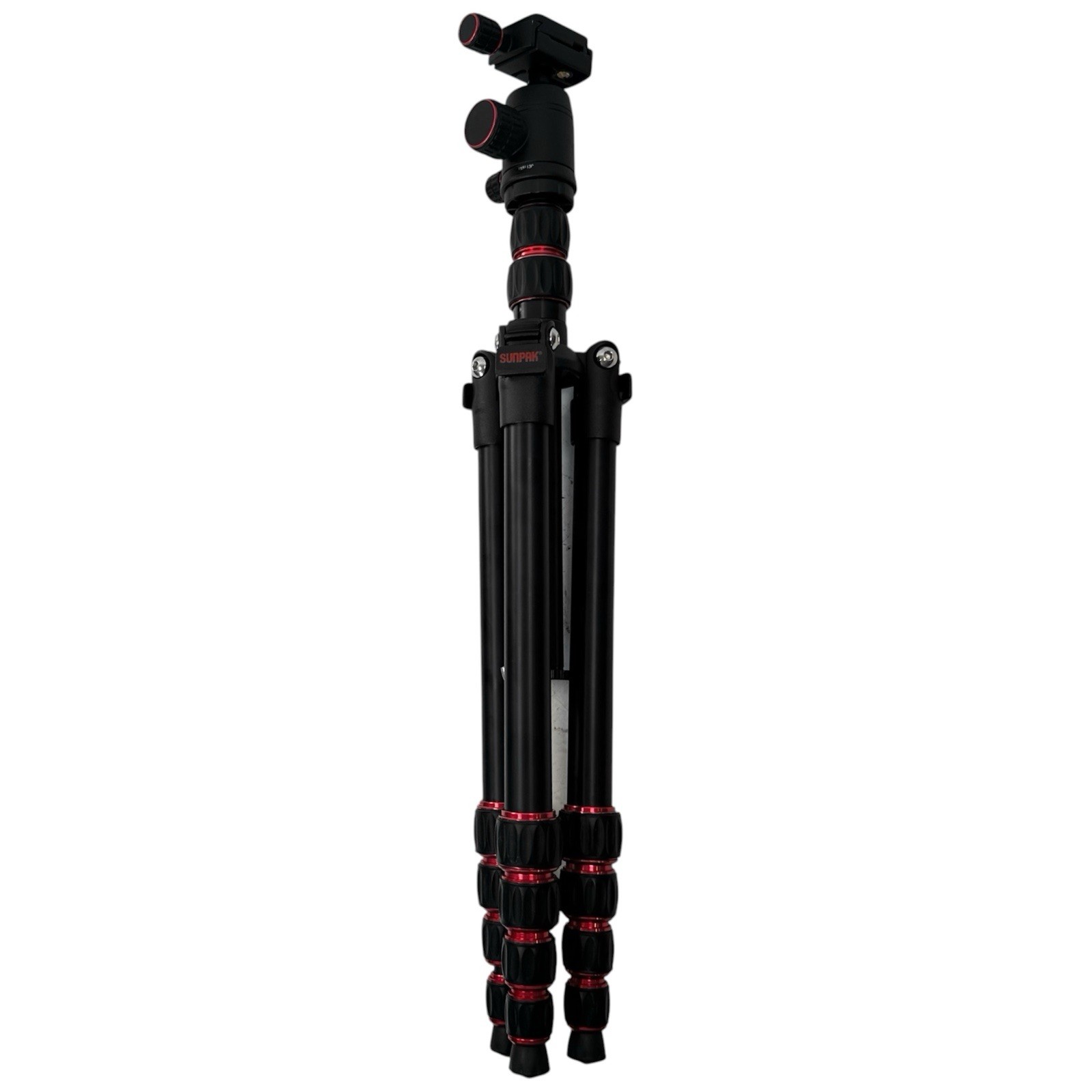 Sunpak TravelLite Pro Reverse Folding 63" Tripod Black With Bag