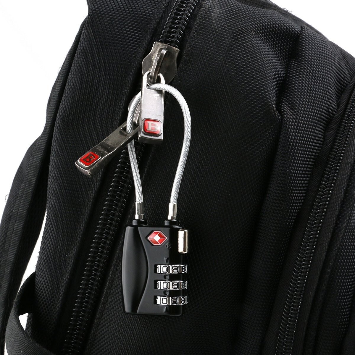 5pcs TSA Approved 3 Digit Combination Suitcase Luggage Flexible Steel Cable Lock