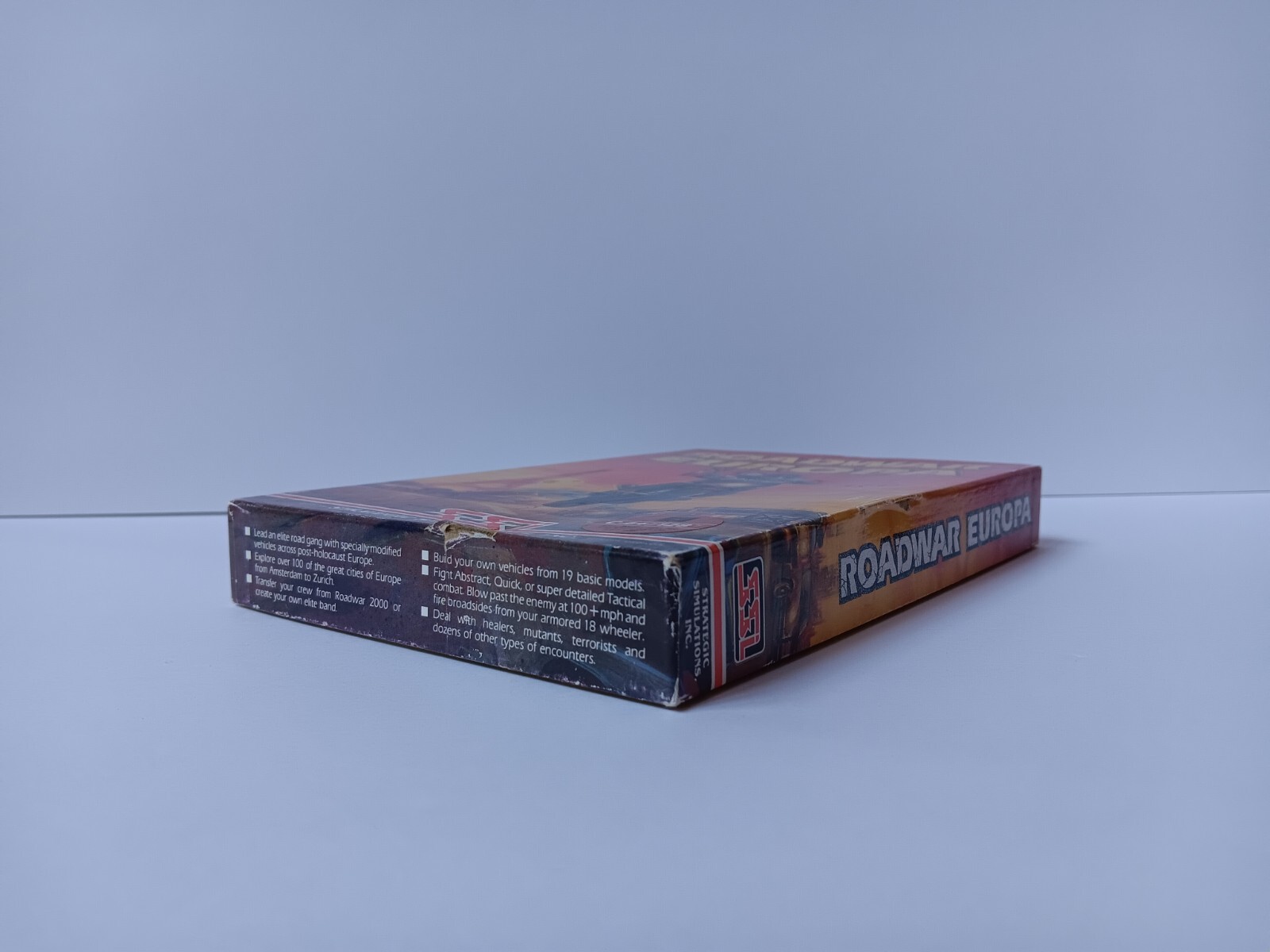 Commodore 64/128 Roadwar Europa Computer Game Software Tested/Works