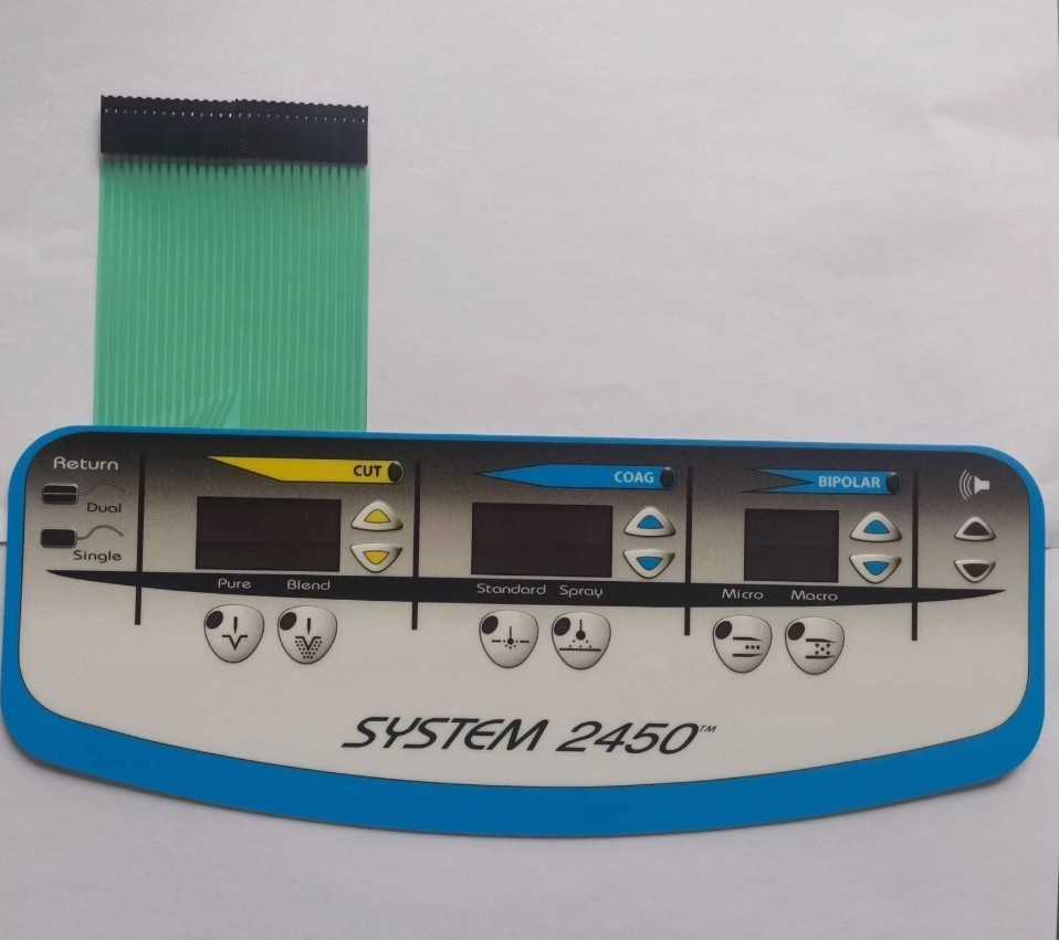 NEW SYS-2450 Keypad Membrane for ConMed System 2450 ESU Generator Button Film