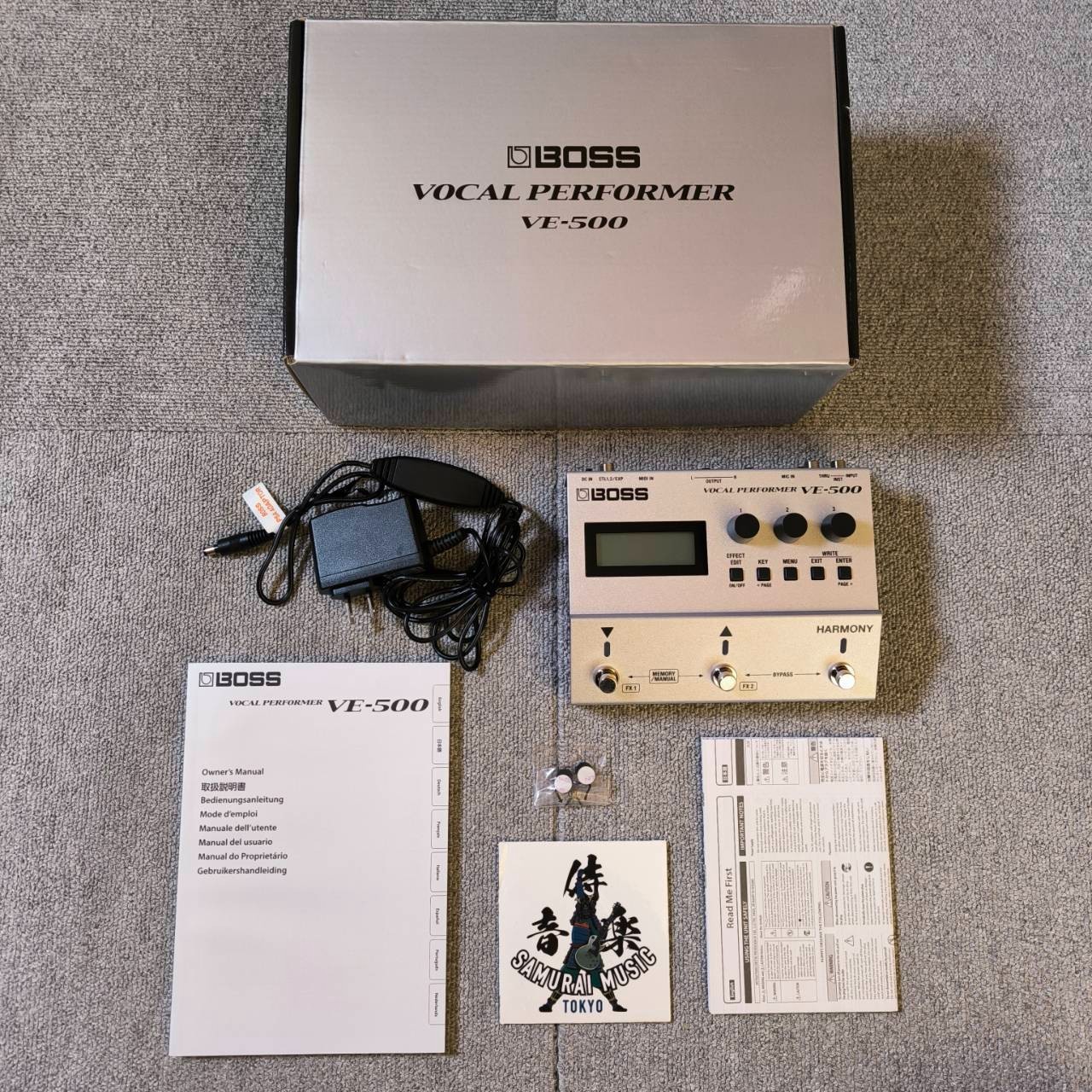 Boss VE-500 Vocal Performer Digital Processor Multi-Effects From Japan
