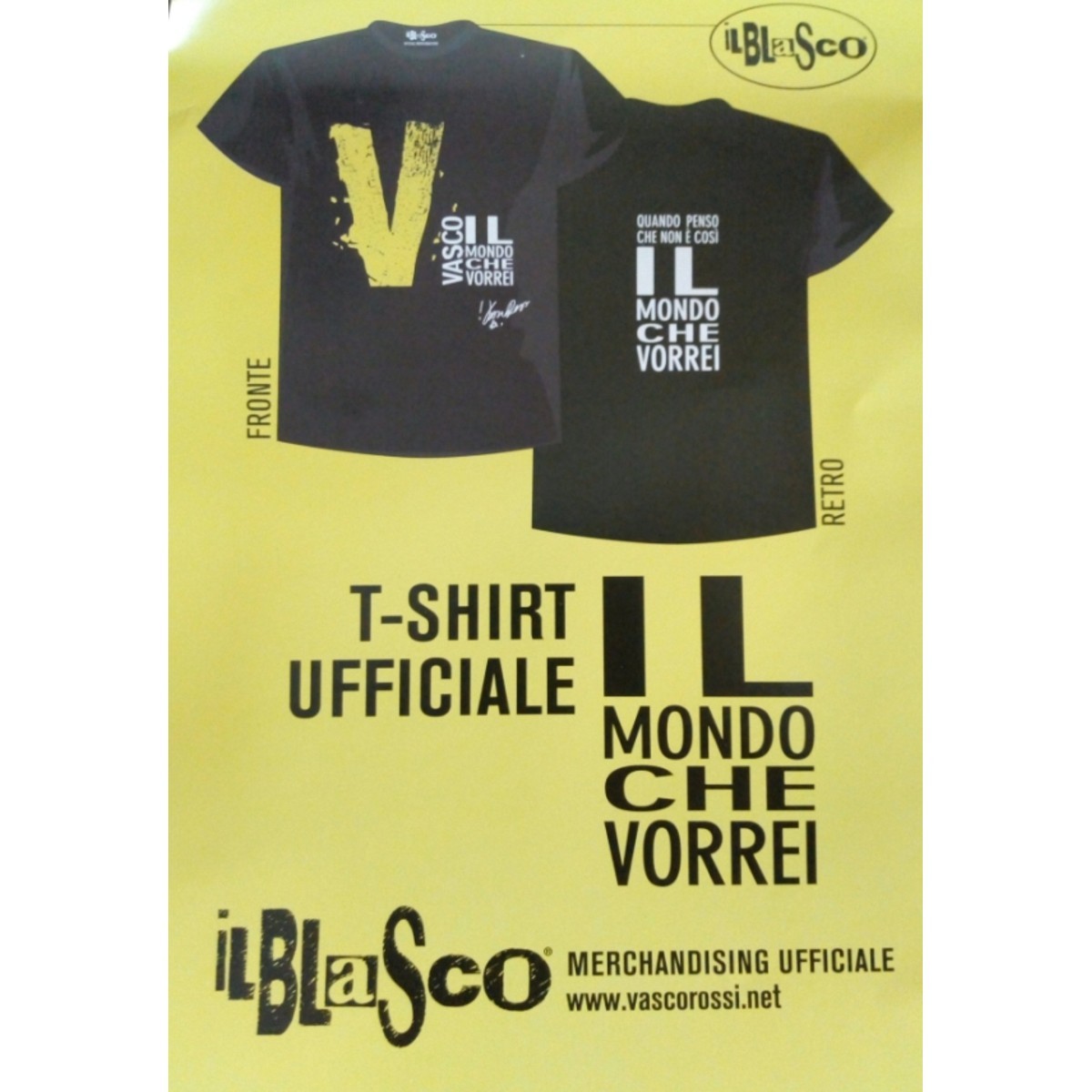 VASCO ROSSI Il Mondo Che Vorrei size l - 5099921581809