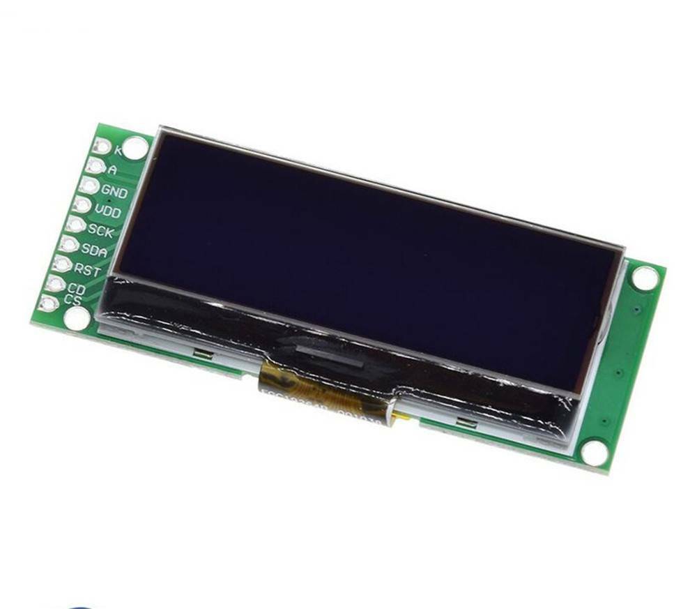 White 2" 192x64 Graphic LCD Display Module UC1609 SPI 3V