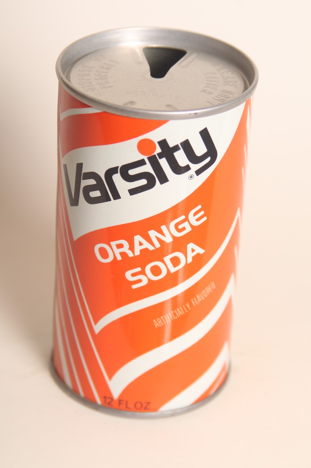 Varsity Orange soda can