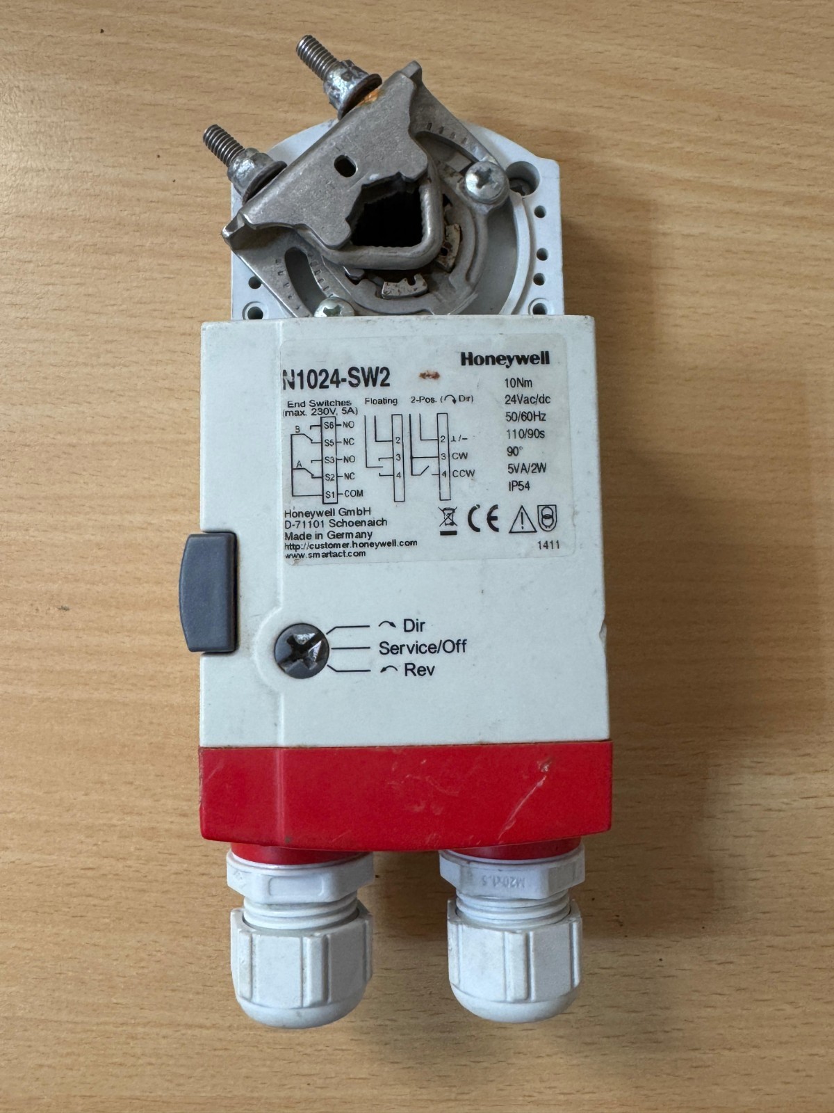 Honewell / DAMPER ACTUATOR / N1024-SW2