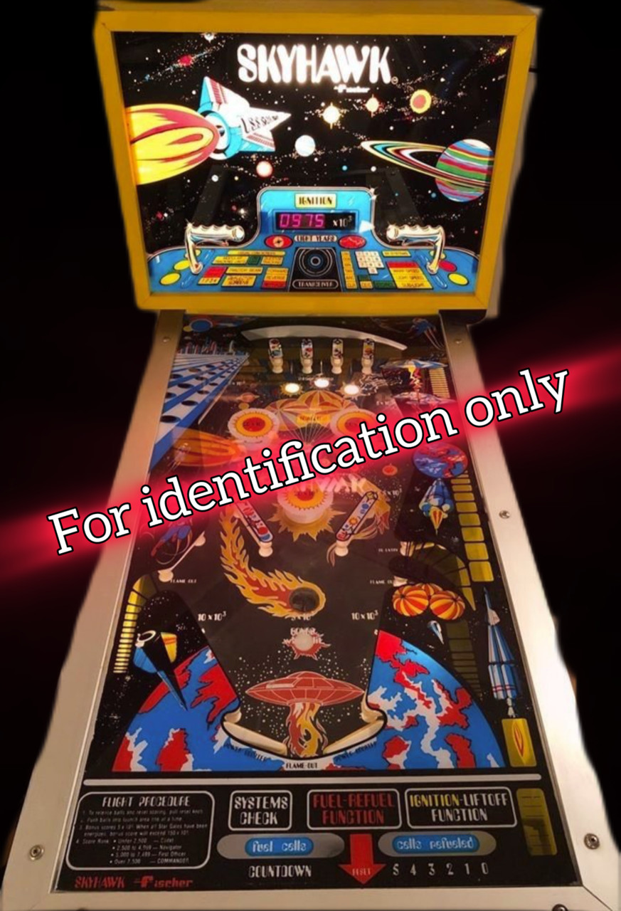 Fischer Skyhawk Pinball Machine Rubber Ring Kit**customize your kit**