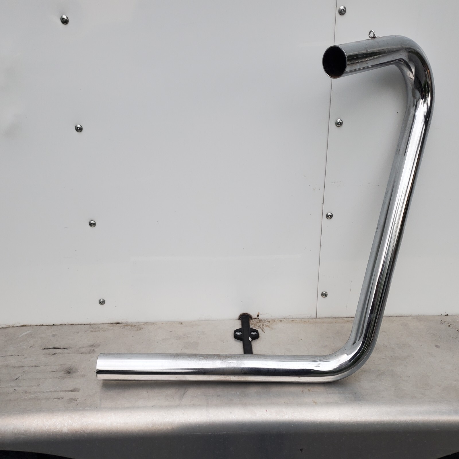 Norton Header Head Pipe Exhaust Left Side Missing Collar