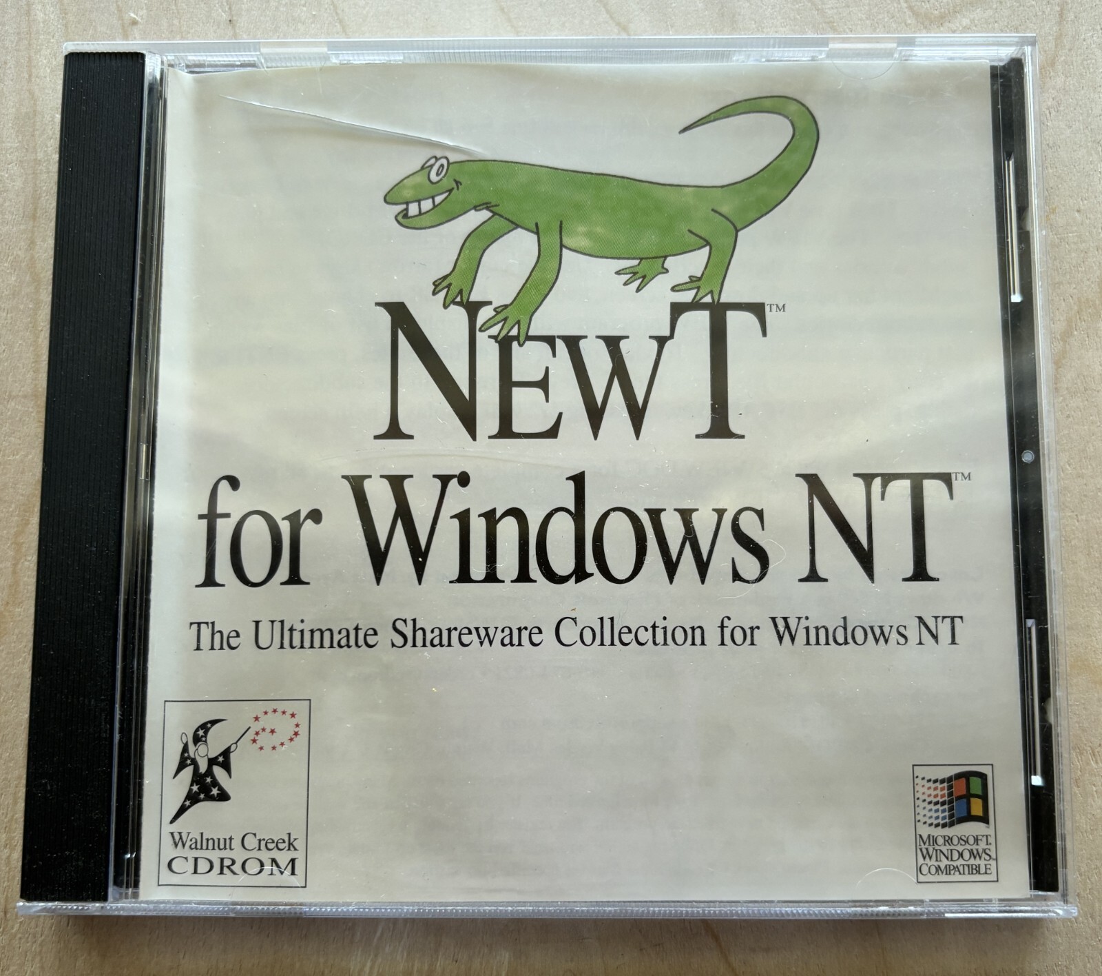 Newt Shareware Collection Windows NT CD 1995 Walnut Creek 16 Categories