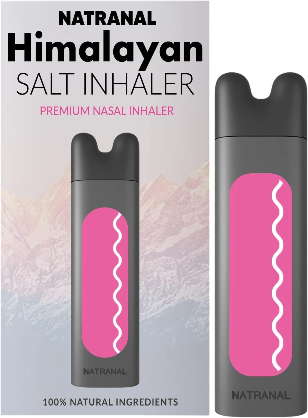 Natranal Himalayan Salt Nasal Inhaler – Natural, Non-Electric, Drug-Free Relief