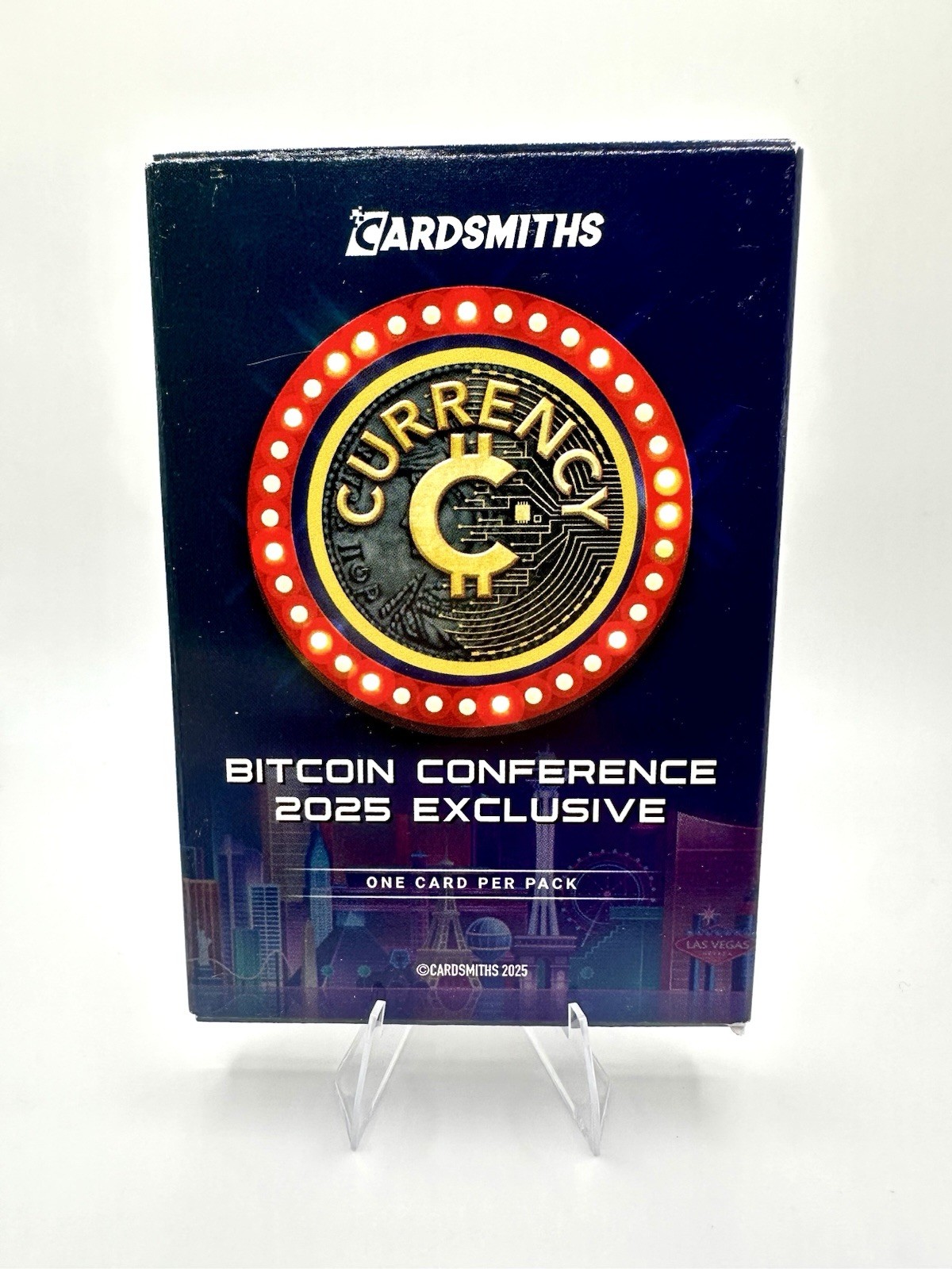 Bitcoin Conference 2025 Exclusive Pack Cardsmiths Currency 1500 Made Redemption