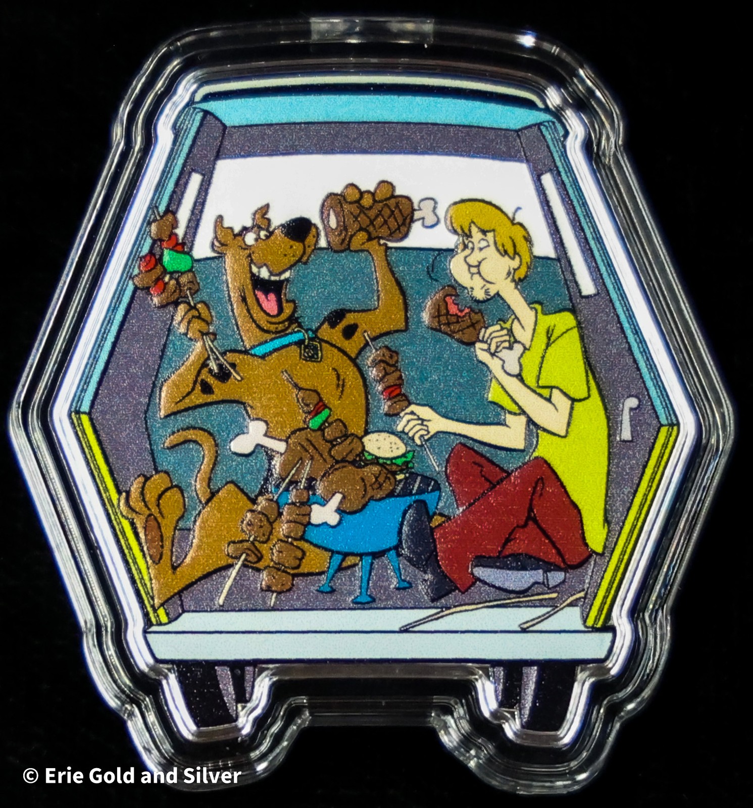 2024 Scooby-Doo! All You Can Eat 1 oz Silver in OGP