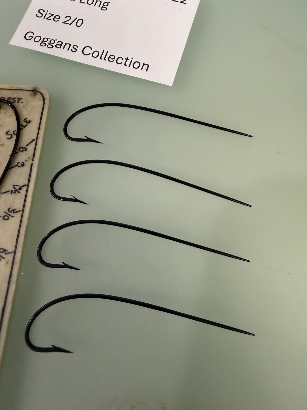 Vintage Partridge Redditch HE2 Extra Long SalmonHooks