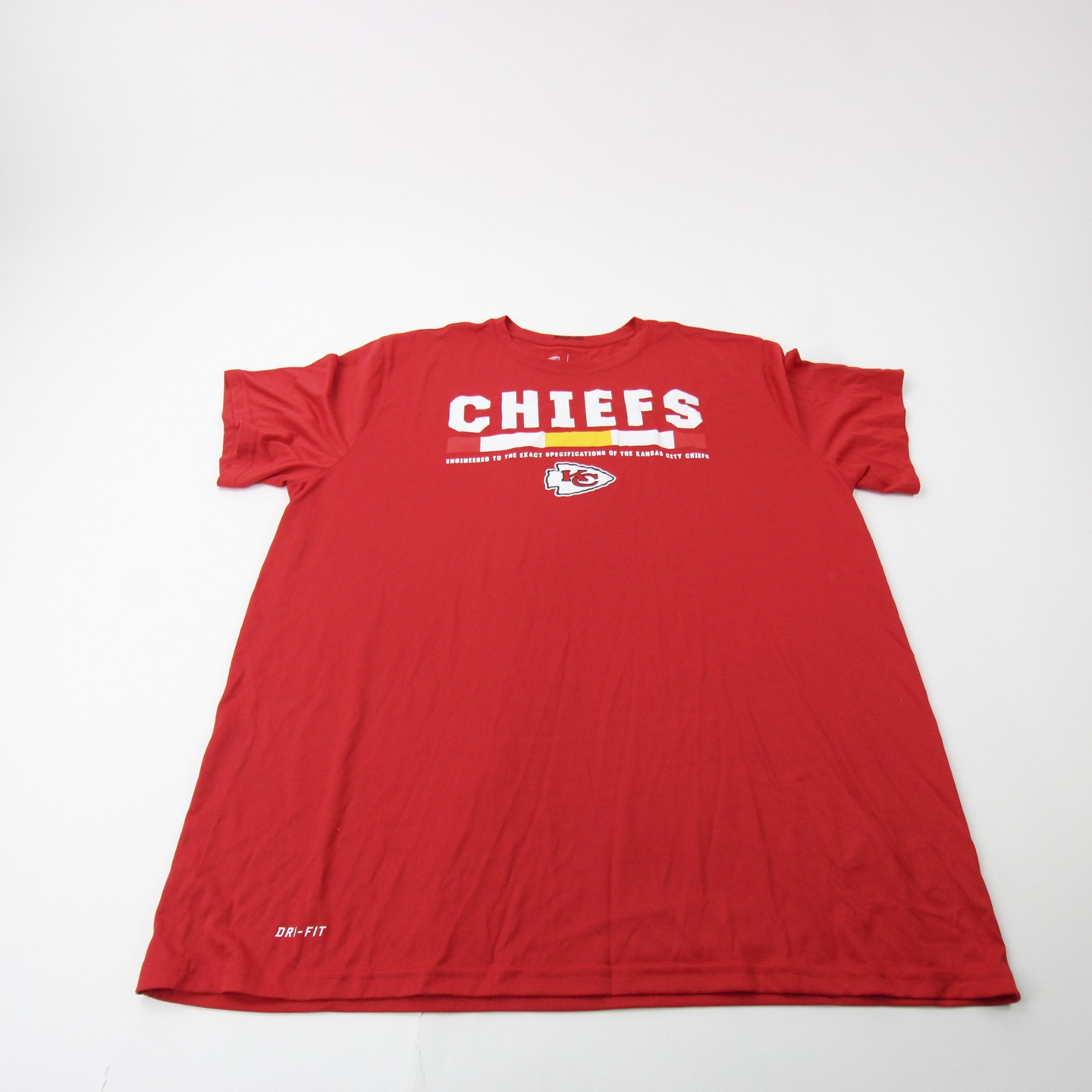 Kansas City Chiefs Nike NFL Training Dri-Fit Sleeveless Shirt Men's Used XXL