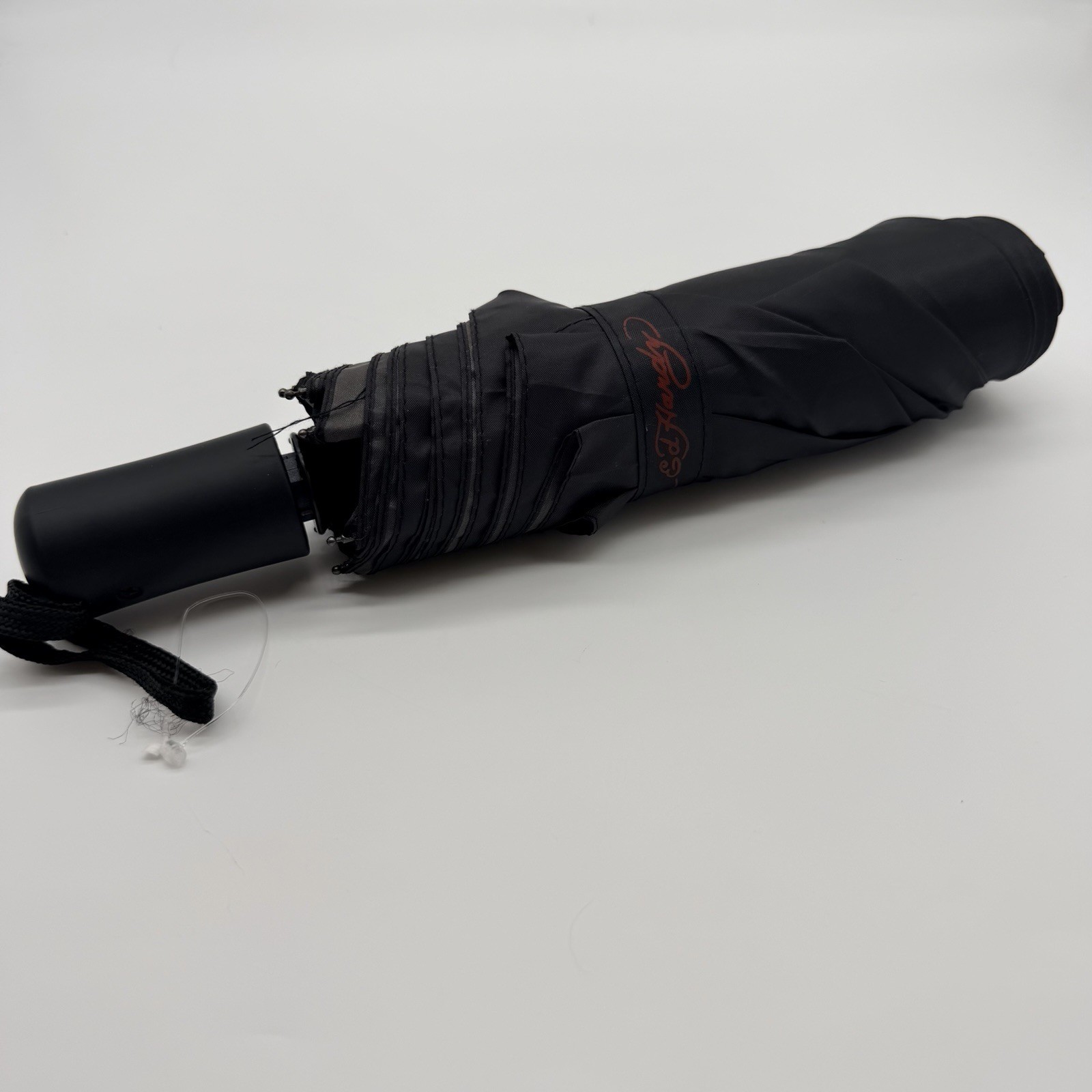 Ed Hardy Compact Black Umbrella