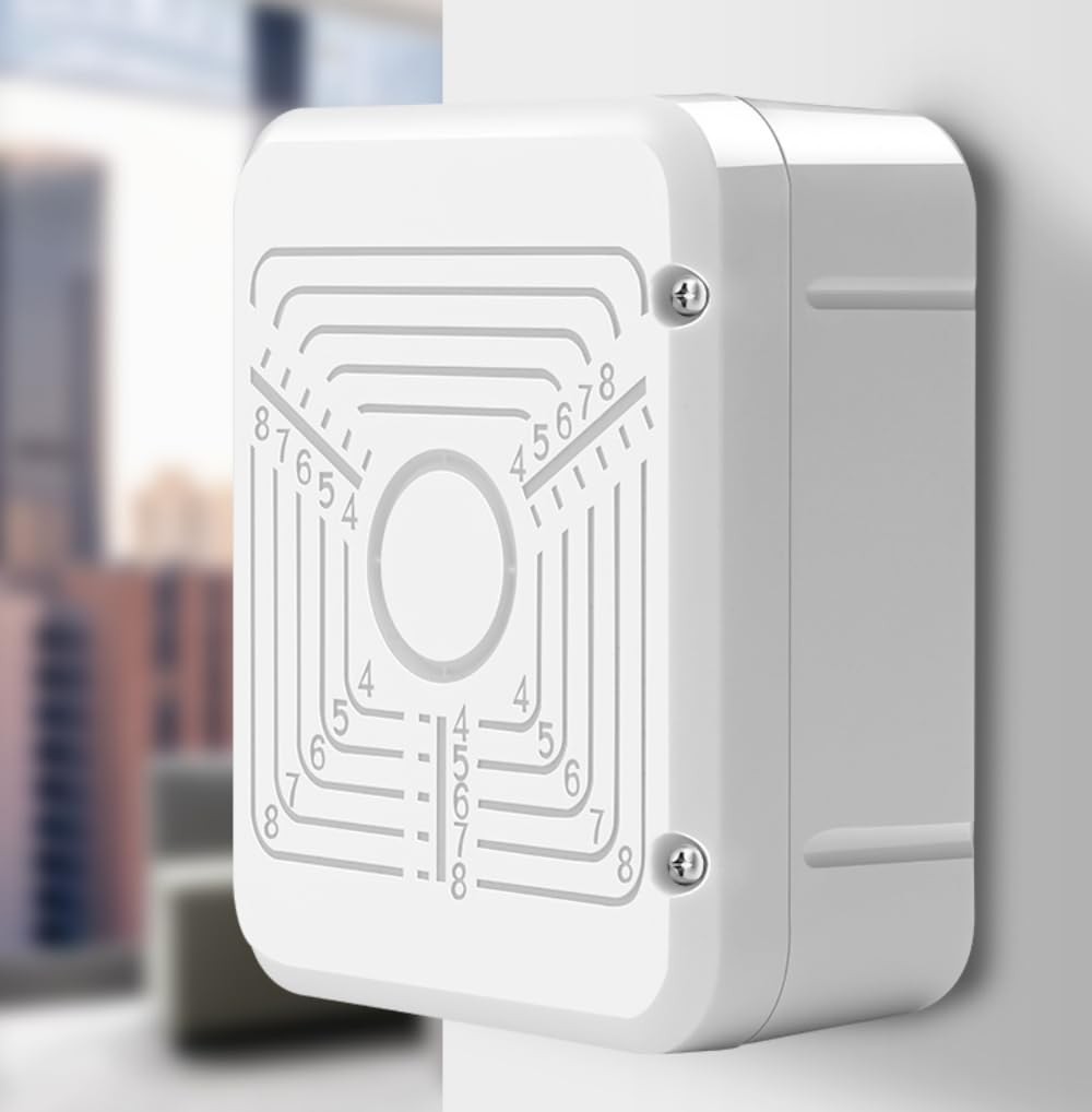 CTXSumTec 2-Pack 4.5" Square Security Camera Junction Box Mouting White
