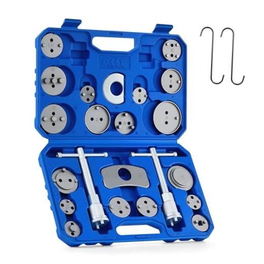 24pc Brake Caliper Compression Tool Set, Heavy Duty Brake Piston Blue