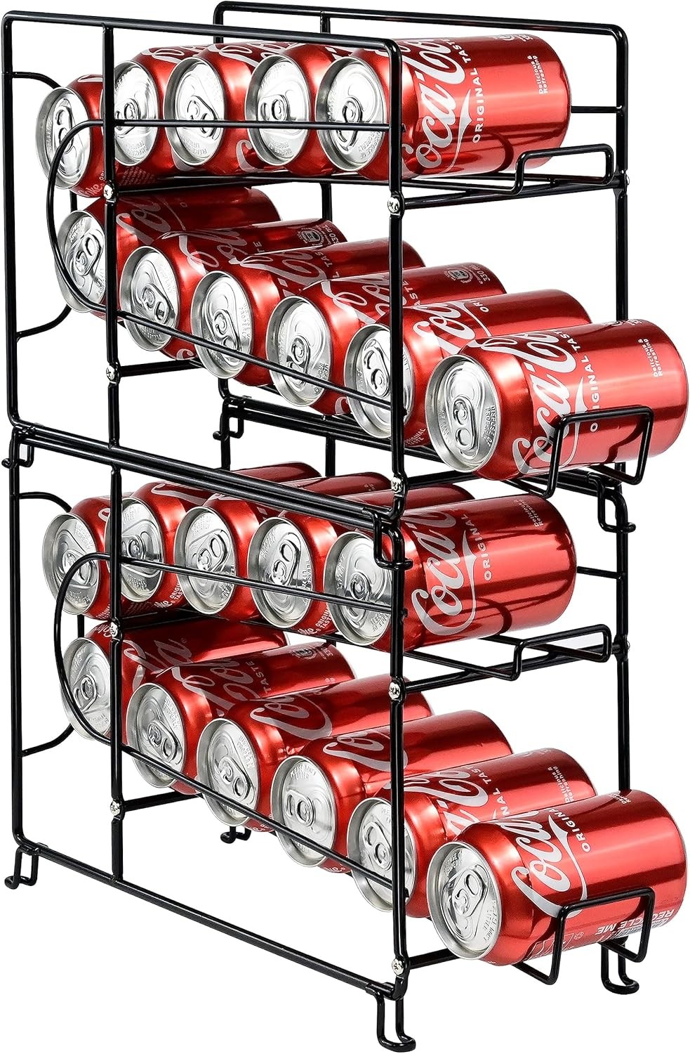 Beverage Can Dispneser, Stackable Soda Can Organizer for Pantry