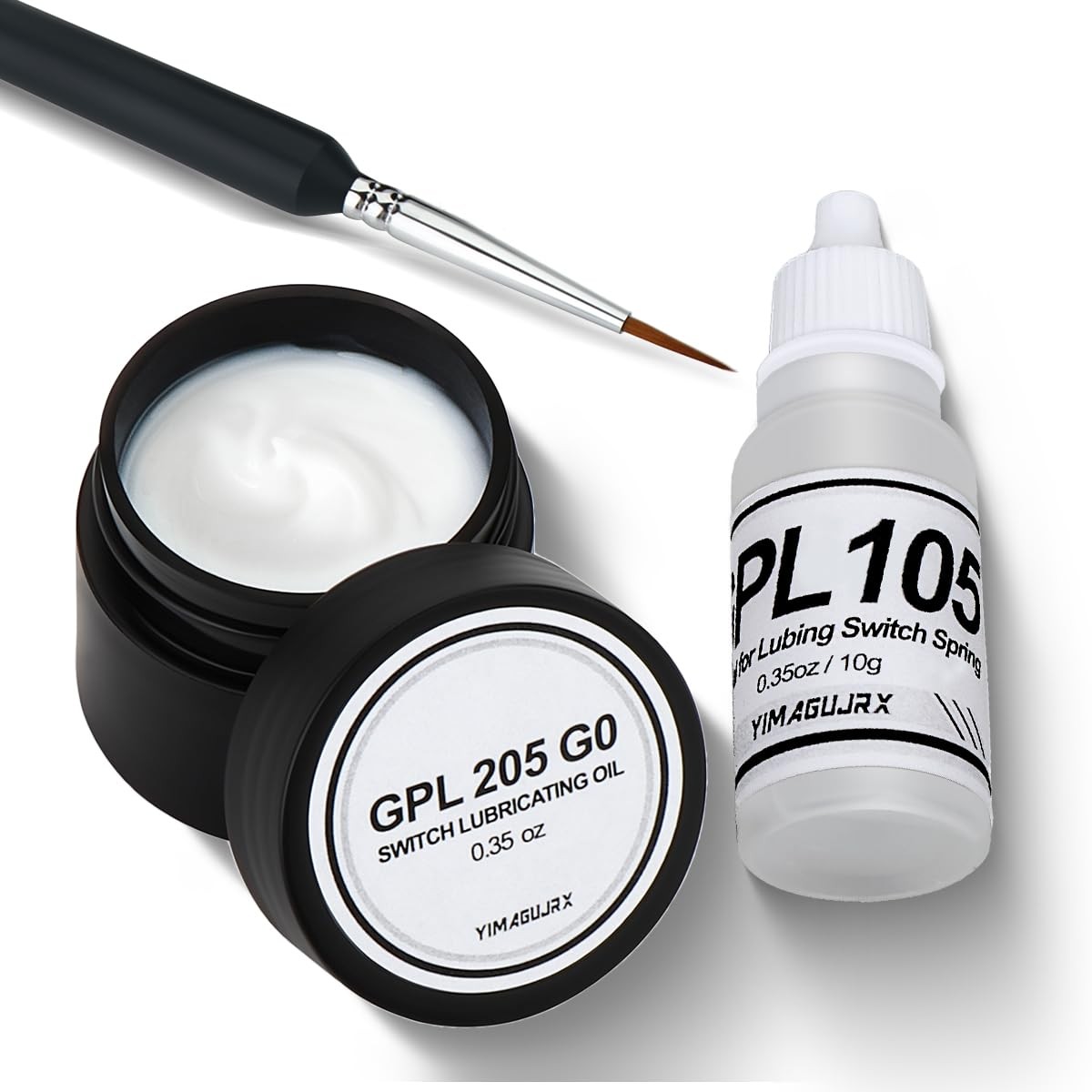 YIMAGUJRX GPL 205 G0 and GPL 105 for Mechanical Keyboard Switches Lube and Sp...