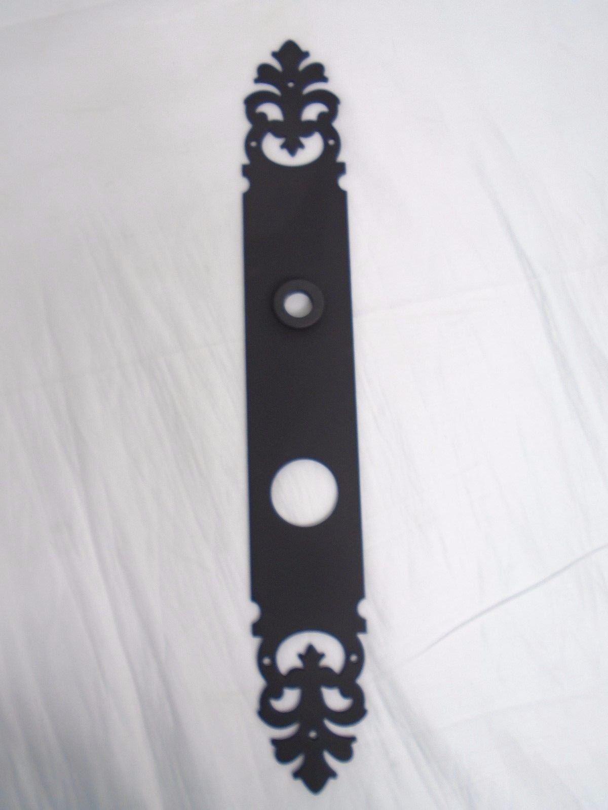 Baldwin Princeton Interior Escutcheon Door Trim Satin Black 6983-190-KC 731HW