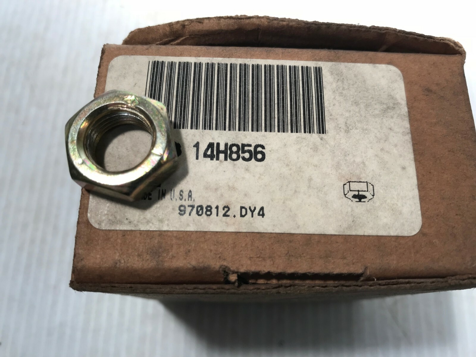 14H856 GENUINE John Deere Original Equipment NUT QTY of 2 NUTS